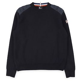 Moncler Grenoble Girocollo Knit pour Homme (Navy)