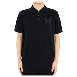 Moncler Men's Logo Patch PK Short Sleeve (Navy)