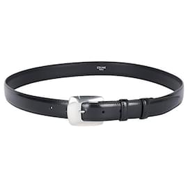 Cintura Céline in pelle nera