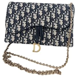 Dior Borsa a tracolla Oblique Saddle Chain
