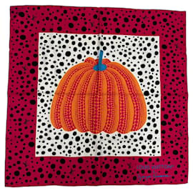 Sciarpa in seta multicolore Louis Vuitton x Yayoi Kusama
