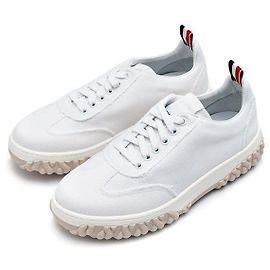 Thom Browne Sneakers Field Fray Canvas Cable Knit Sole