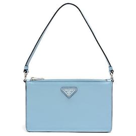 Prada Borsa a tracolla in pelle spazzolata