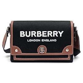 Borsa per notebook in tela e pelle - Burberry