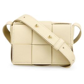 Bottega Veneta Borsa a tracolla Candy Cassette (Beige)