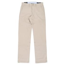Pantaloni dritti da uomo con logo ricamato - Ralph Lauren