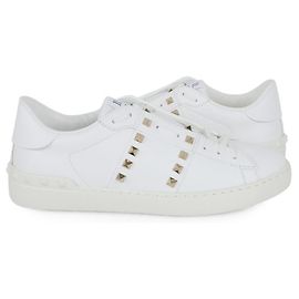 Valentino Untitled Gold Stud Sneaker für Herren (White)