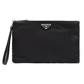 Bolso de mano Re-Nylon con logotipo triangular - Prada