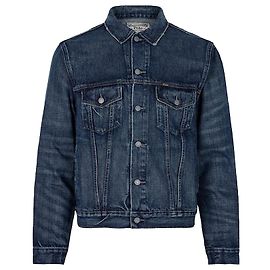 Ralph Lauren Ausgewaschene Trucker Denim Jacke