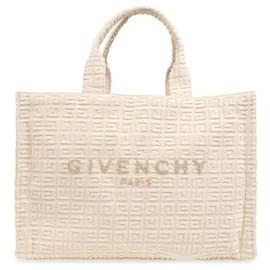 Givenchy Borsa Tote Medium in cotone terry stamp: