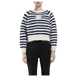 Marniere Rundhals-Pullover aus Mohair-Seide - Céline
