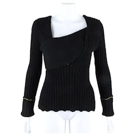 Bottega Veneta Strickpullover mit langen Ärmeln