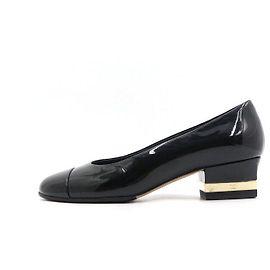 Chanel Lackleder-Pumps für Damen in Schwarz