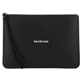 Clutch Balenciaga in pelle nera