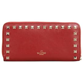 Valentino Portafoglio lungo Gold Rockstud