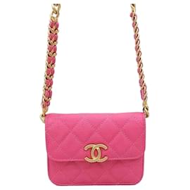 Chanel Mini borsa a tracolla Caviar Melody Chain