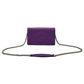 Gucci Soho Mini Chain Crossbody-Tasche