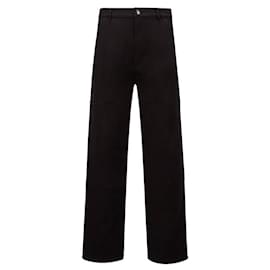 Pantaloni dritti in tela Moncler