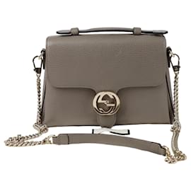 Gucci Borsa tote a spalla con manici superiori intrecciati