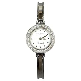 Bulgari Damenuhr mit Diamant-Lünette