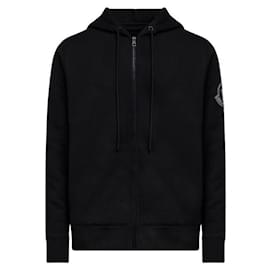 Moncler Genius Big Logo Fleece-Hoodie mit Reißverschluss