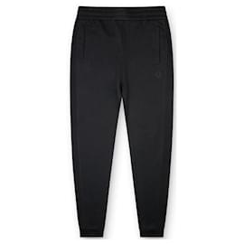 Moncler Pantaloni della tuta in cotone con patch logo