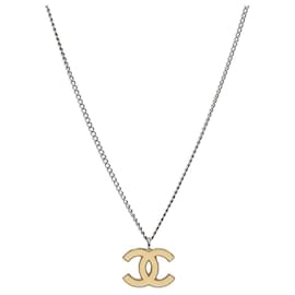 Collana CC Argento Avorio - Chanel