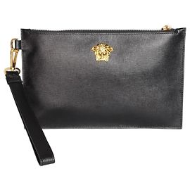 Versace Clutch nera e dorata