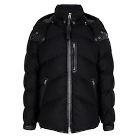 Tom Ford Giacca in piumino d'oca con cappuccio Black Light