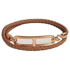 Bracelet Lolis Double Tour Rose Gold - Hermès