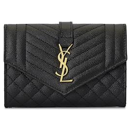 Saint Laurent Gestepptes Kartenetui für Damen
