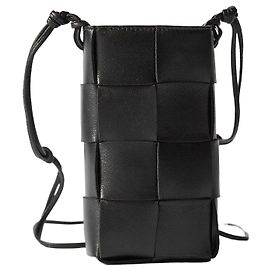 Bottega Veneta Custodia per cellulare Cassette nera