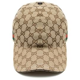 Web Detail GG Canvas Baseballkappe KQWBG - Gucci