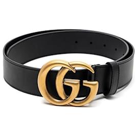 Breiter Ledergürtel - Gucci