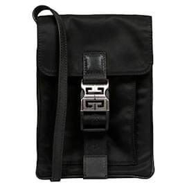 Bolso bandolera de nailon estampado : - Givenchy