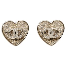 Orecchini cristalli a cuore - Chanel