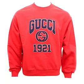 Felpa in jersey di cotone ricamata - Gucci