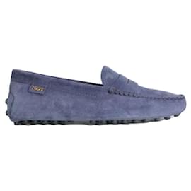 Tod's Scarpe da guida Gomini in camoscio Navy