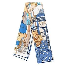 Foulard in seta Studio Print - Salvatore Ferragamo