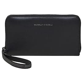 Brunello Cucinelli Damen-Portemonnaie aus Kalbsleder