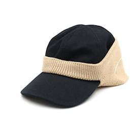 Mütze mit seitlich gesticktem Logo und Ohrenschützern für Damen - Jacquemus