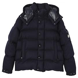 Giacca in lana e piumino VEZERE Night Blue - Moncler