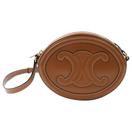 Borsa a tracolla Oval Pulse Marrone - Céline