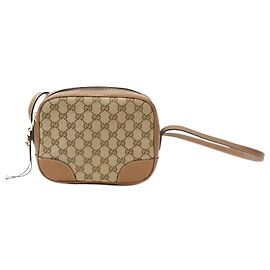 Gucci Borsa a tracolla GG Disco Brown