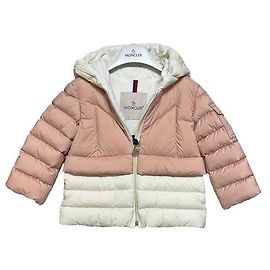 Moncler Zweifarbige Daunenjacke für Kinder