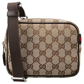 Gucci GG Canvas Mini Crossbody Bag