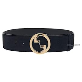 Damengürtel mit Metall-Logo - Gucci