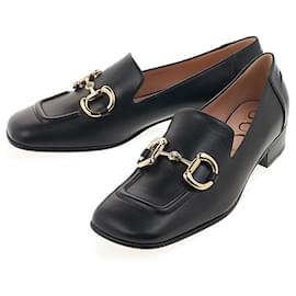 Gucci Mocassini in pelle con morsetto da donna