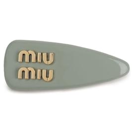 Patent Leather Hair Clip - Miu Miu