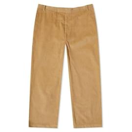 Thom Browne Pantaloni dritti in velluto a coste con tasca a filetto singola